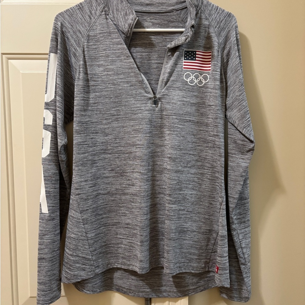 Old Navy Team USA Quarter-Zip Pullover - women’s large